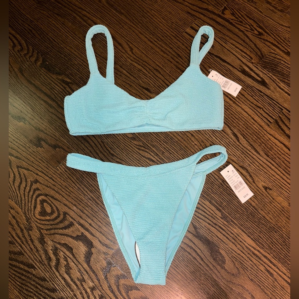 Pacsun Light Blue Bikini Set